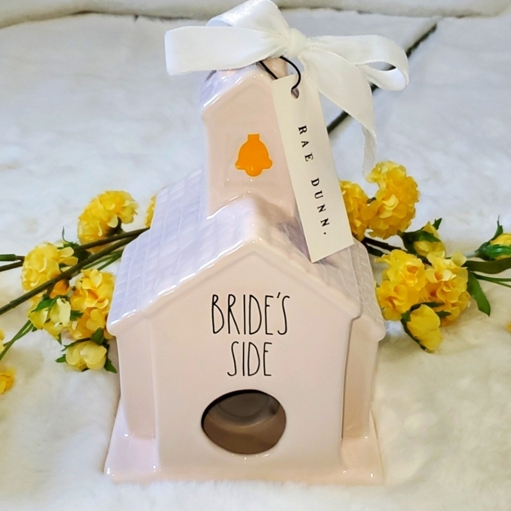 RAE DUNN BRIDE'S SIDE BIRDHOUSE CHURCH DÉC…